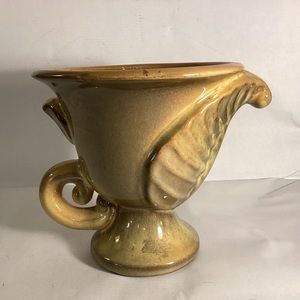 Gonder pottery vase mid century modern pottery